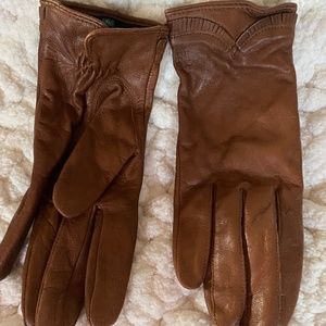 Ralph Lauren lather gloves